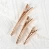 50Pcs Hair Alligator Metal Hair Clips Duckbill Blank Setting Base DIY Hairpins Barrette Ornament Hair Styling Tool Accessories