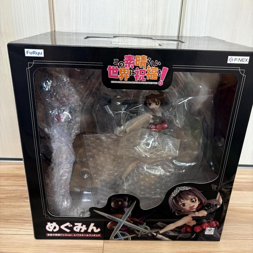 [USED] Megumin Jet Black Rose Dress Ver. 1/7 Scale Figure