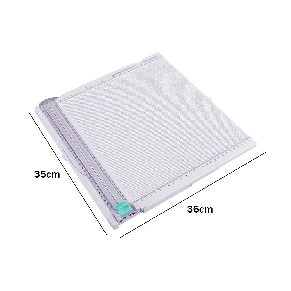 Paper Trimmer Scoring Board Craft Paper Cutter Folding Scorer for DIY Scrapbook Card Photo Paper Cutting Machine 36x33.7cm
