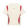 Camisetas Unisex Li Ning Papel Xuan Blanco Cuello Redondo Moderado ATSW049-2