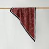 Twill Light Luxury High Sense Simulation Silk Headscarf Waist Triangle Scarf Silk Scarf Multi-Function