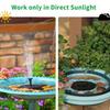 13/16/18cm Solar Fountain Pump Energy-saving Bird Bath Fountain  Ponds