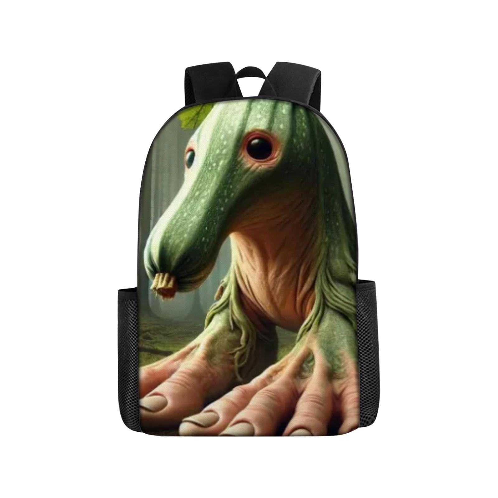 

Student Backpack 3D Digital Printing Backpack One Size