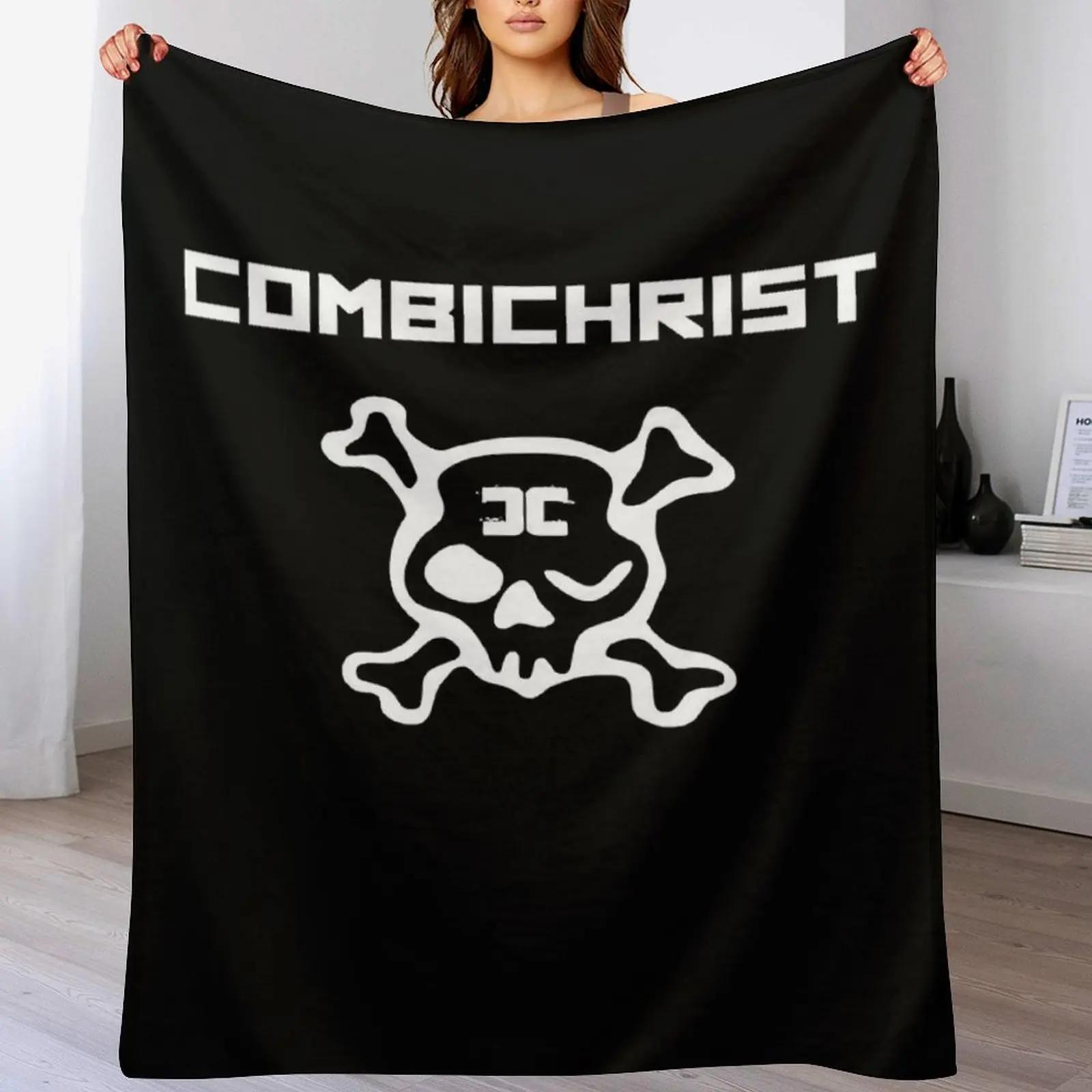 

COMBICHRIST Logo Throw Blanket Soft Plush Blanket as Housewarming Gift 102x76cm(40x30in)