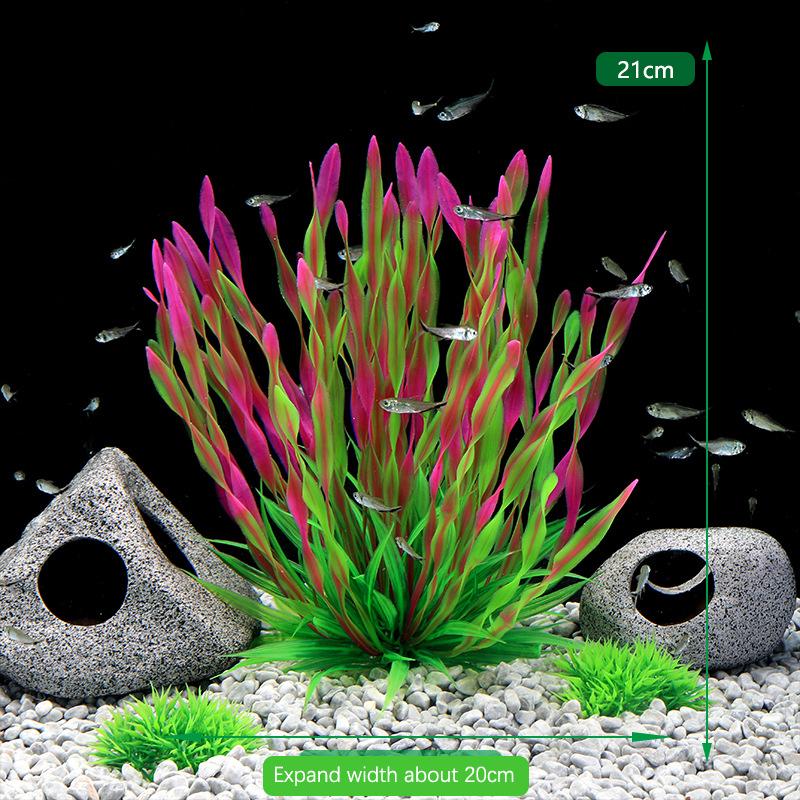 Fluorescent Aquarium Decor Fish Tank Landscaping Coral Simulation Coral Ornaments Small Underwater World Landscape Decor