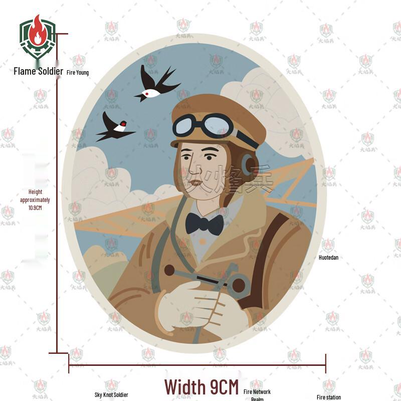 Fighter Jet Series Velcro Patch