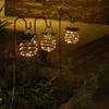 LED Copper Light Solar Power Lights String Pineapple Lamp Lantern Waterproof Outdoor Garden Decoration