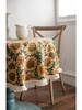 Amerikanische Tischdecke Jacquard Sonnenblume Tischdecke Runde Tischdecke Geeignet für Feiertagsküchen, Wohnzimmer, Familientreffen