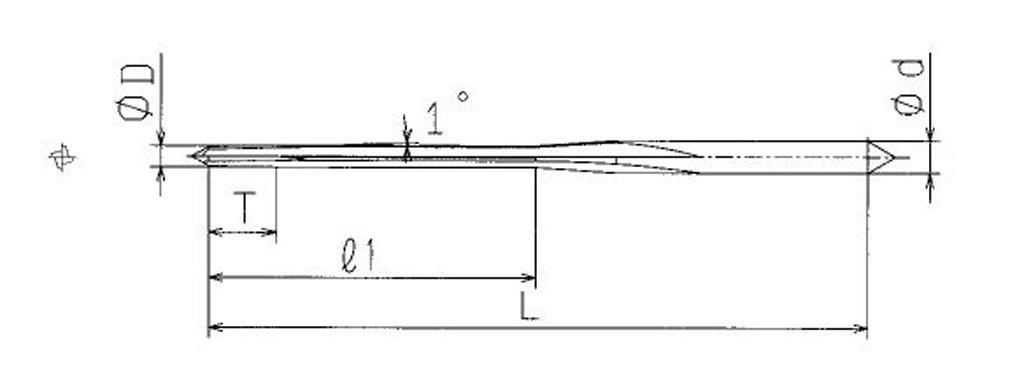 Tool Hand Reamer F.P. (FPTO9) HR1.630