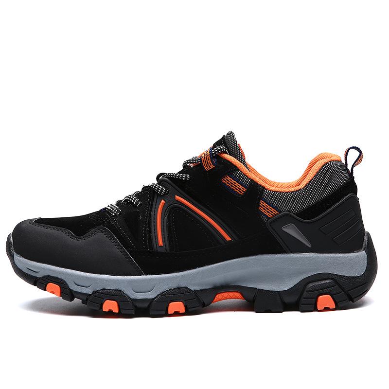 New Shoes for Men Leather Casual Sport Hiking Shoes Outdoor Sneakers Hot Fashion Climbing Boots