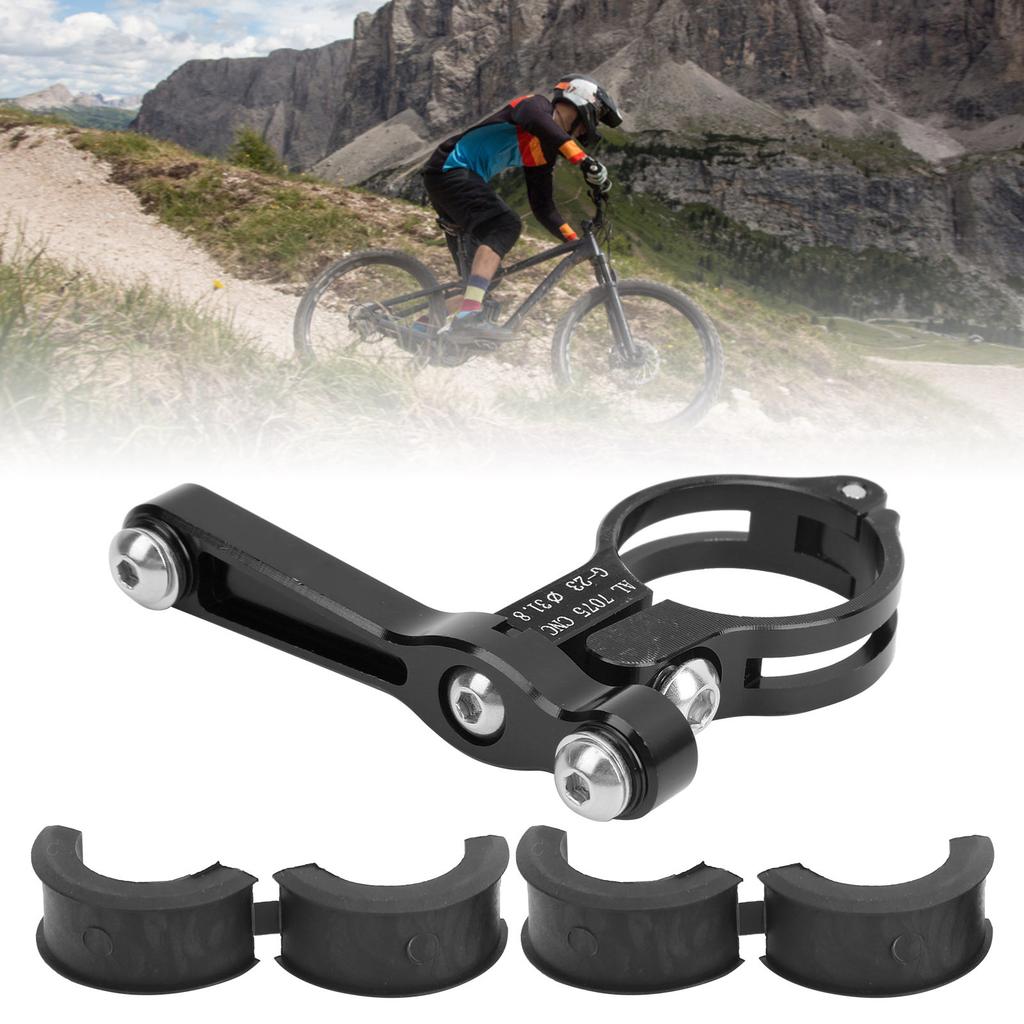 GUB Aluminium Alloy Bicycle Water Bottle Cage Conversion Holder Bike Kettle Rack Adapterblack