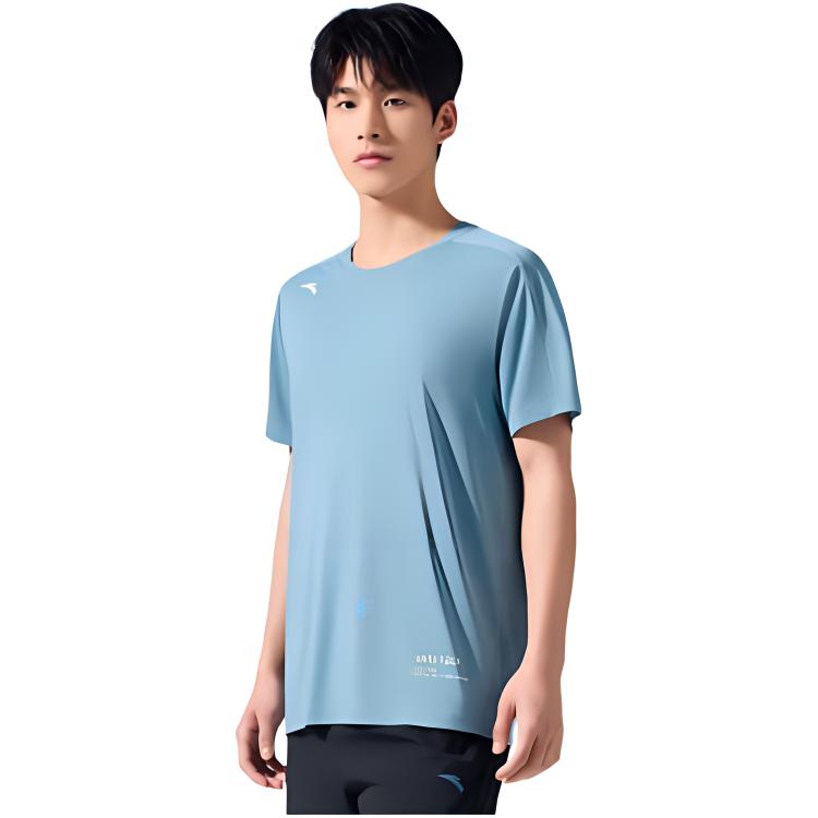 Anta Variety Training Collection T Shirt Men's Sky Blue 952427102-3