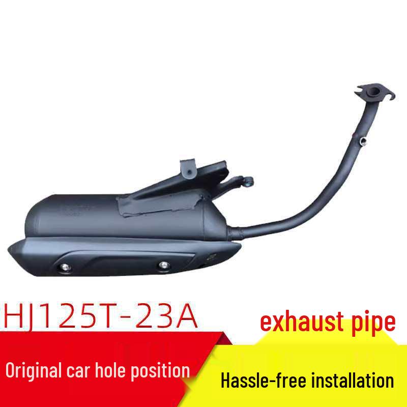 Compatible Xinyuexing HJ125T-23/23A National IV Electronic Injection Exhaust Muffler