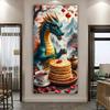 Dragon Bird Cat Owl Large Size Diamond Painting New Collection Animals Diy Full Square Round Drill Rhinestone Embroidery Mosaic Cross Stitch Kits