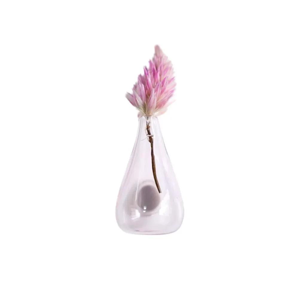 Acrylic Cat Whiskers Collection Ornaments Magnetic Cartoon Cat Hair Storage Memorial Box Black Cat Pushing Vase Decor