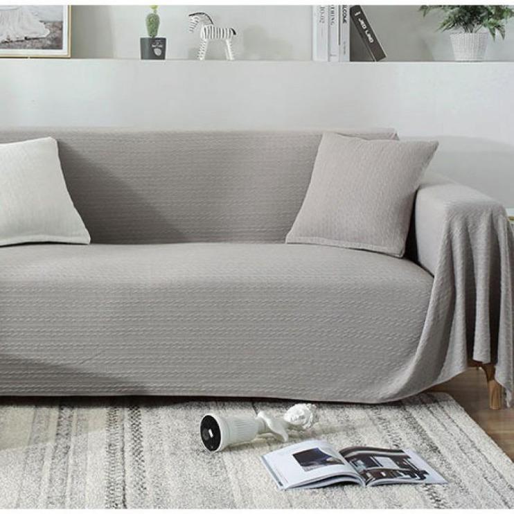 Solid Sofa Cover for Living Room Green Yellow Pink Blue Sofa Towel Luxury Blanket Couch Cover Sofas Covers Universal