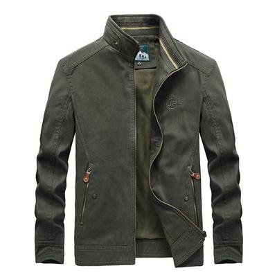 New Men's Casual Jacket Men's Youth Large Size Stand-up Collar Men's Large Size Stand-up Collar Jacket Clothes