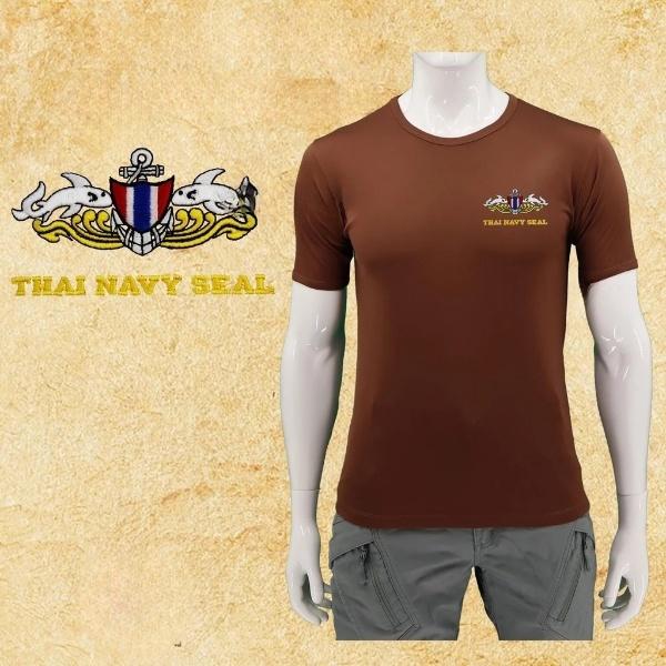 T Shirt Thai Navy Seal Military Shark Soldier Thailand Undershirt O Neck Round Neck Short Sleeve Embroidered Logo Men Women Unisex