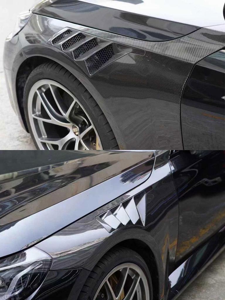 BMW G87 M2 Carbon Fiber Front Fender Decoration Kit