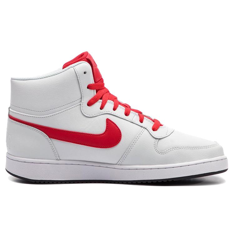 New Nike Ebernon Mid White/Red AQ1773-101