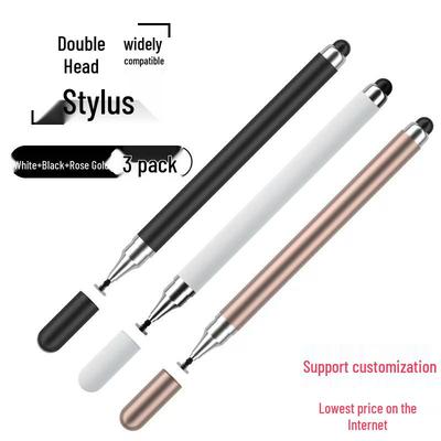 High-Precision Silicone Tip Stylus Pen for Mobile Phones & Tablets - Ideal for Drawing & Editing