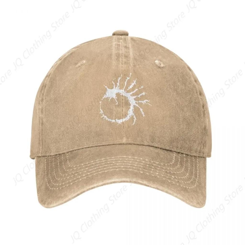 Servants Of Death Baseball Caps Vintage Distressed Denim Washed Eldened Ringed Sun Cap Unisex Style Adjustable Fit Caps Hat