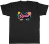 Hello Day Unisexs TShirt Flower Power Greet Hi Tee Gift