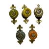 Ceramic Door Knob Ethnic Style Drawer Knobs Vintage Flower Pull Handle  Wardrobe