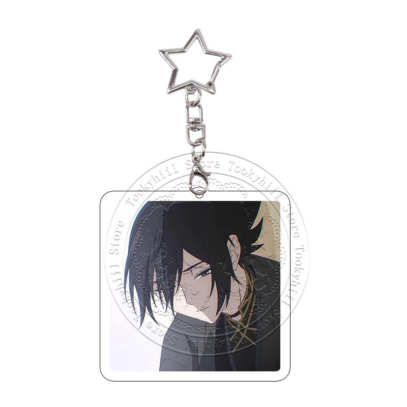 

Shunka Shūtō Daikansha Acrylic Keychain Kawaii Student Girl Spring Dance Bag Pendant Decoration Props Keyring Birthday Gift 1.1m