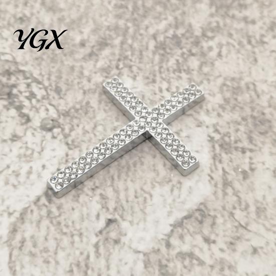 Car Paint Safe Sticker Bling Decal Waterproof Rhinestone 3D Religious with Self-Adhesive Emblem Backing for Bumper Window Laptop Luggage Exterior
