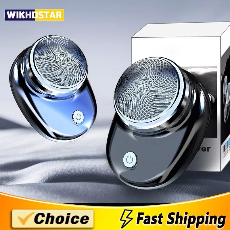 Upgraded Portable Men's Razor Wet and Dry Washable Razor Usb Rechargeable Body Hair Trimmer Fast Charging, Digital Display