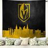 Vegas Golden Knights Wall Tapestry Aesthetic Wall Hanging Printed Fabric Blanket Decorative Tapestries for Bedroom Living Room Home Decor