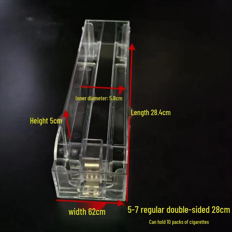 Automatic Pop-Up Cigarette Ejector Display Rack for Supermarket and Specialty Stores