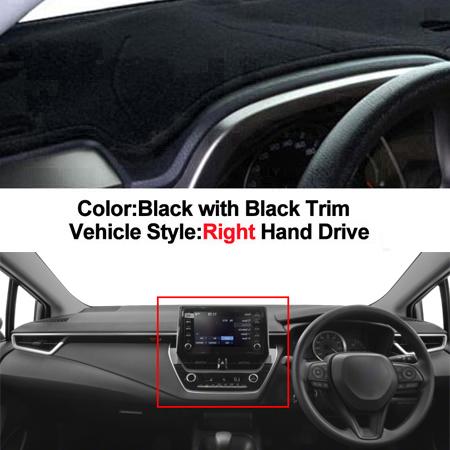 Car Dashboard Cover Dash Mat Carpet Cape For Toyota Corolla E210 2019 -On LHD RHD Auto Dashmat 2020 2026 Sunshade Anti-dirty