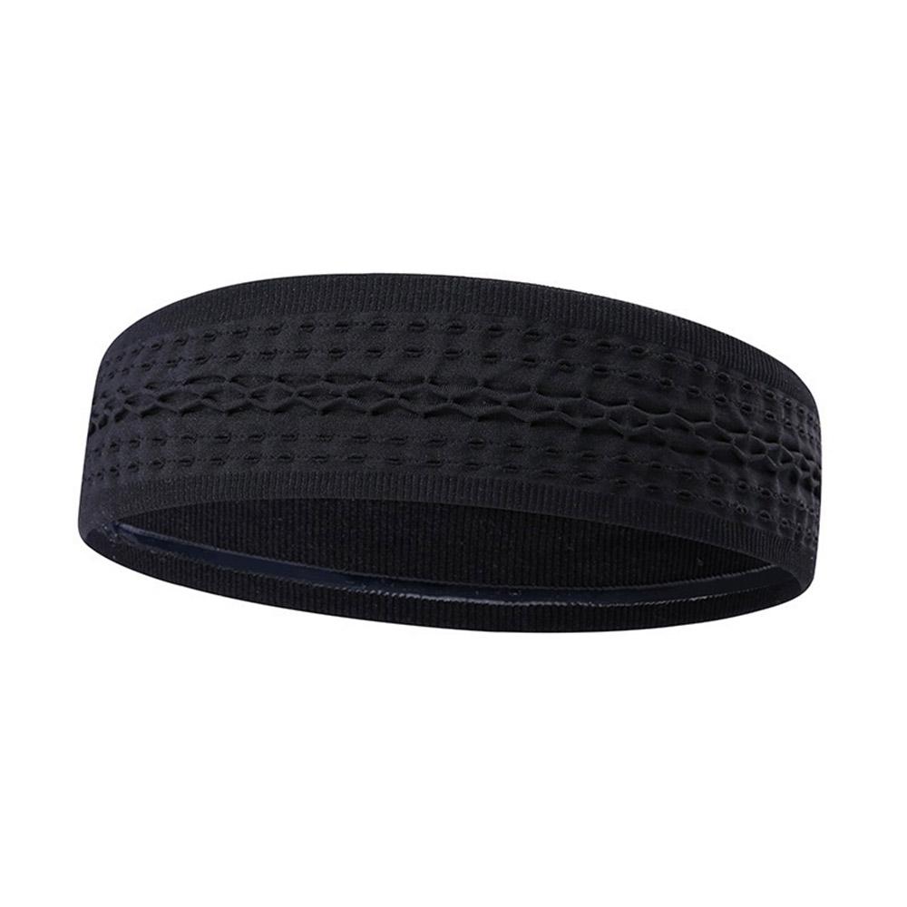 Fascia Sportiva Monocolore Semplice per Uomo Donna Base Antiscivolo Assorbi Umidità Allenamento Corsa Yoga Fascia per Capelli Fascia Elastica