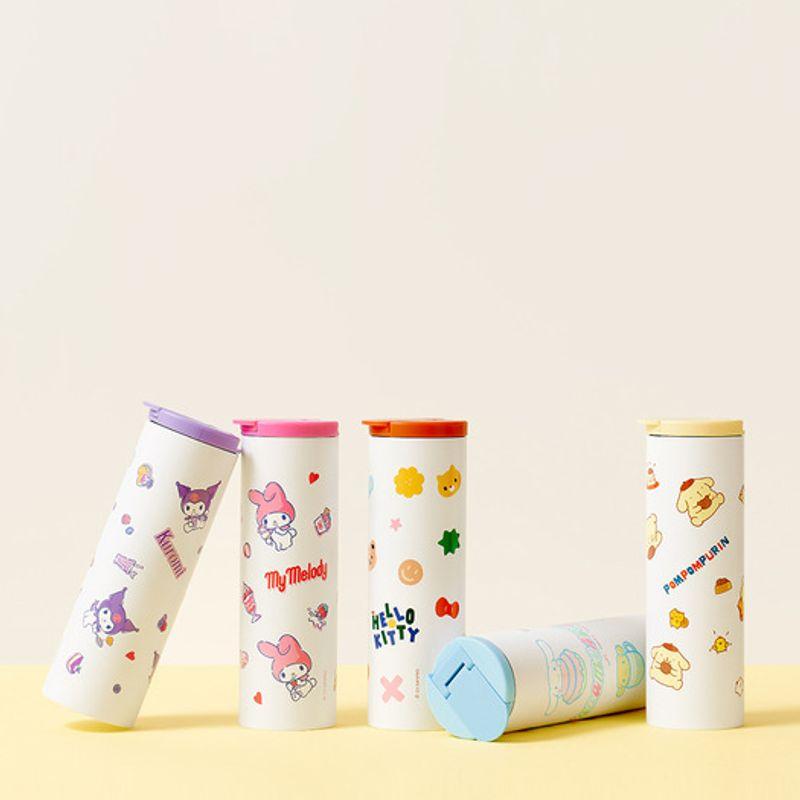 DAYNEEDS Sanrio Characters Stainless Steel Tumbler Insulated Reusable Cup
