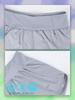 Yuoku Shorts with Sports Running Yoga Side Perfect for and the Gym M and Women's Built-in Pockets, Pants, Shorts, Underwear, One-Piece Leggings,