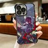 Madoka Magica Homura Soft Phone Case For iPhone 15 16 17 Air 14 Pro Max 16E Plus 13 12 Mini Plating Anti-Fall Fundas