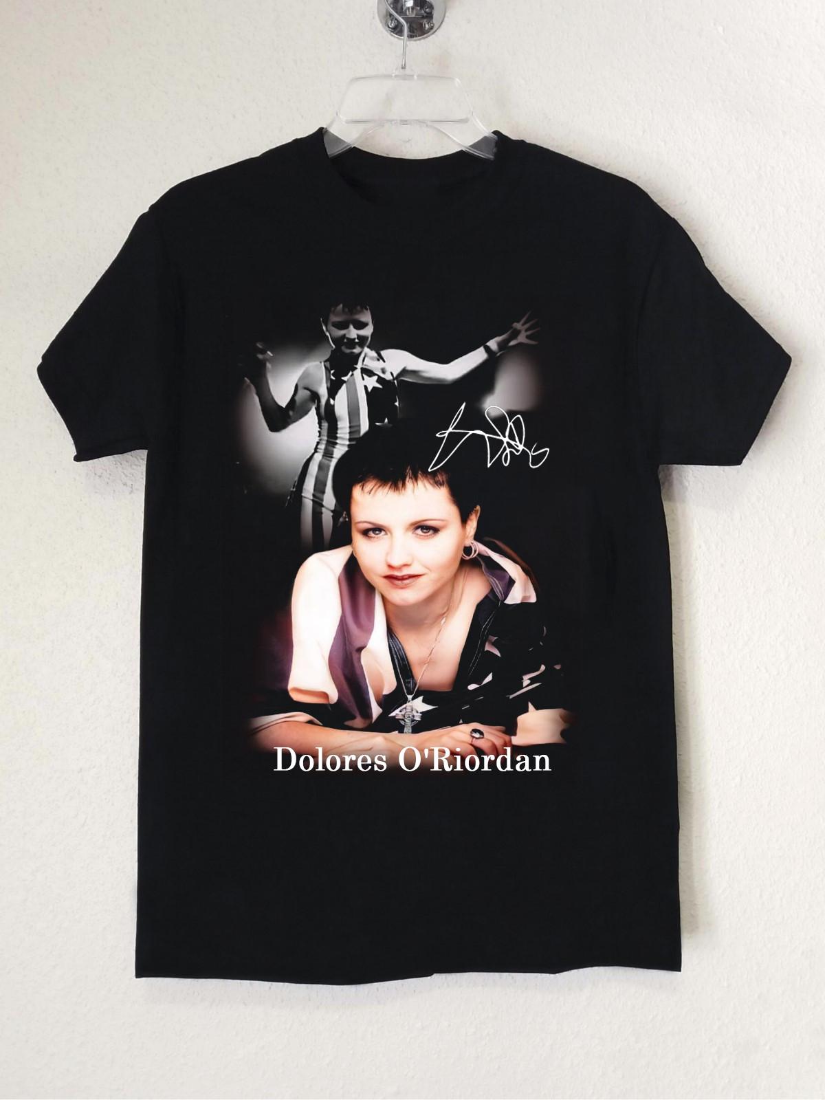 Rare Dolores O Riordan Band Cotton Black S2345XL Unisex T-shirt TMB774 L
