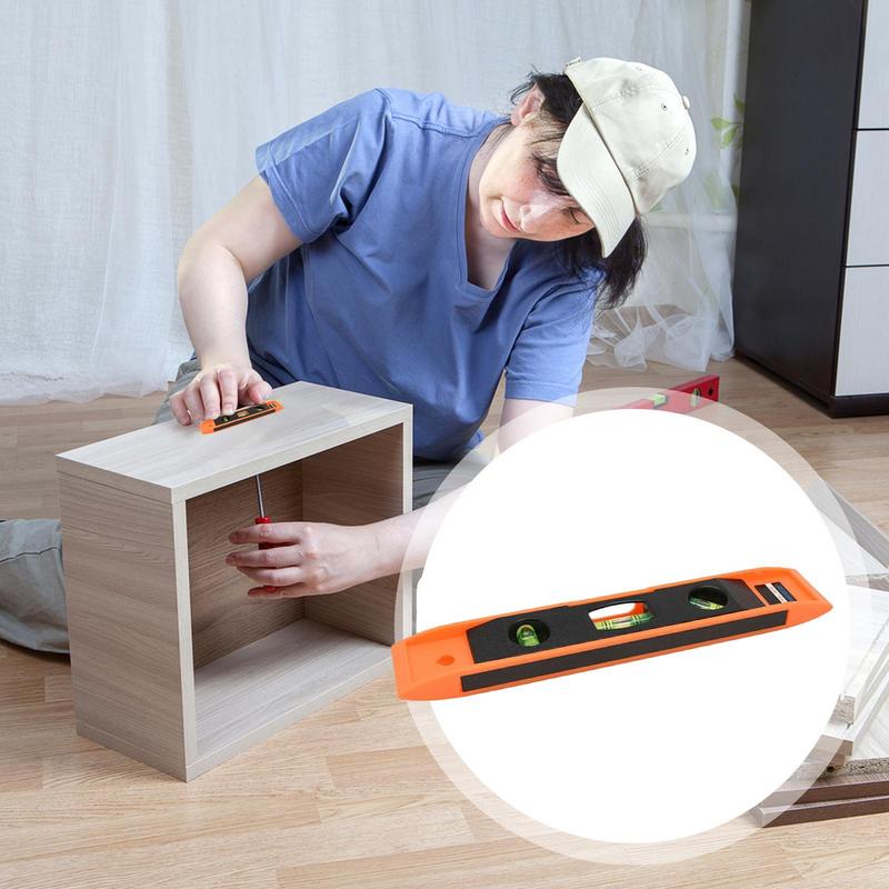 Leveler Tool Magnetic Ceiling Leveling System Vertical Horizontal Balanced Ruler Portable For Home Plumbing Floor Tile Cabinetry