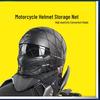 Adjustable Elastic Storage Net for Motorcycle Trunks