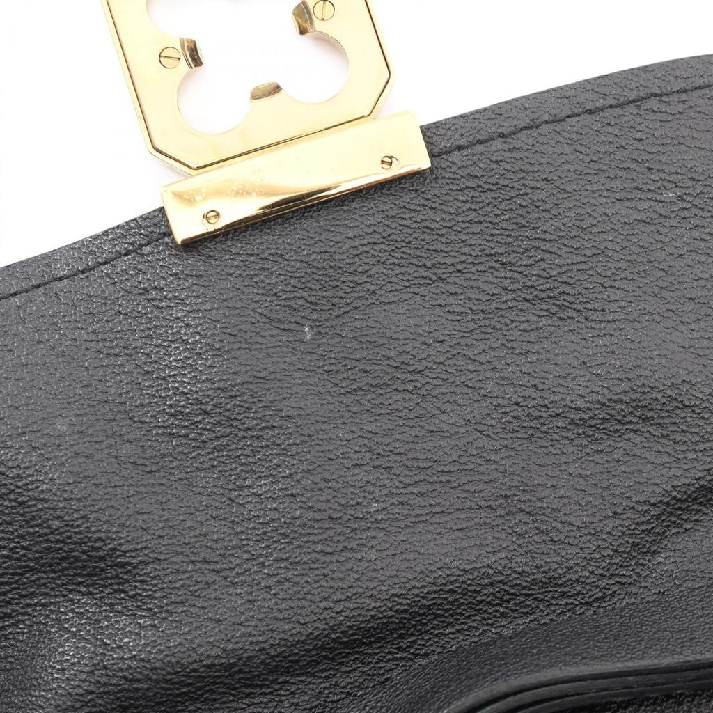 Used Chloe Elsie 2WAY Handbag leather Black Used Women