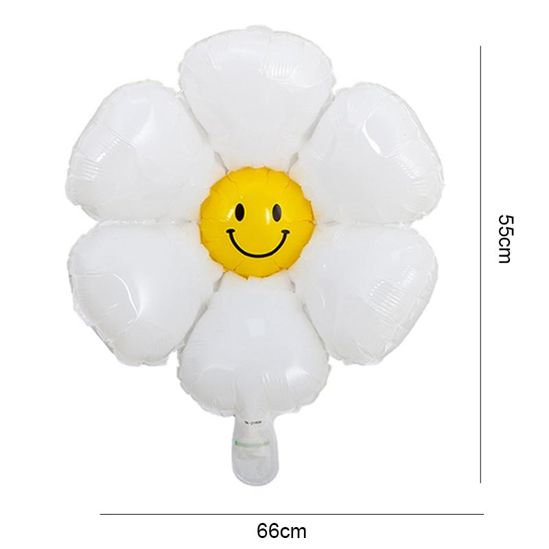 10Pcs Birthday Party Balloon Sunflowers Balloon Kindergarten DIY Ornament Children's Gift Birthday Wedding Decoration Balloons