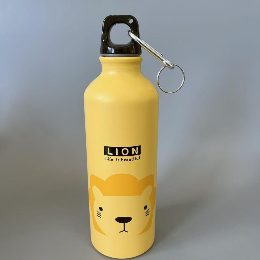 Aluminum Sports Water Bottle - Single Layer Outdoor Cycling Gift