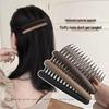Non-Slip Hair Comb & Clip for Finishing Broken Hair, Adult Bangs, and Top of Head Styles.