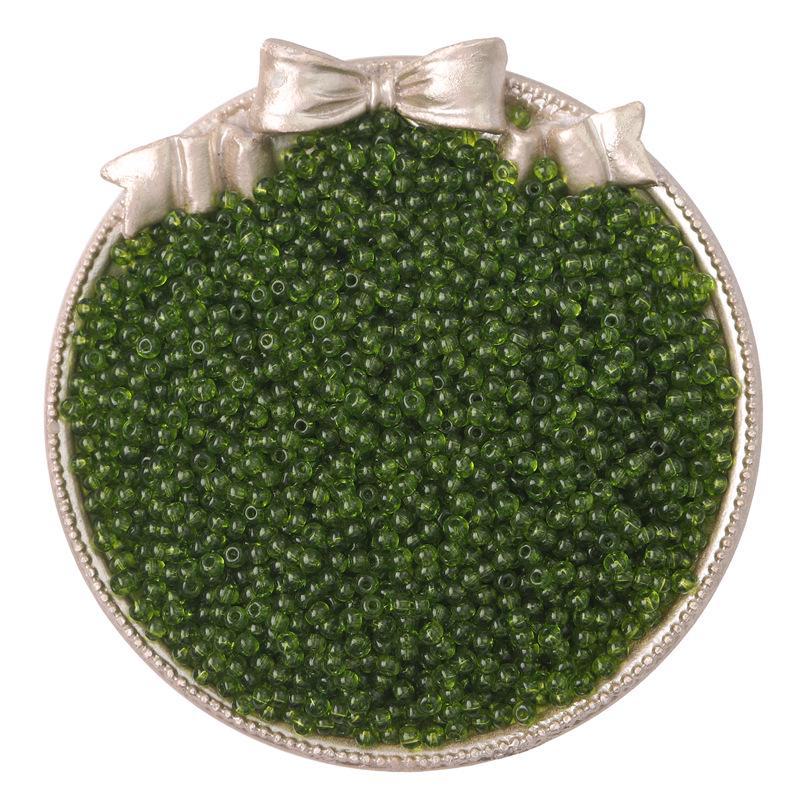 Materiale per braccialetti con collana di perline fai da te: Perline di riso in vetro super trasparente da 2/3/4 mm per orecchini e accessori