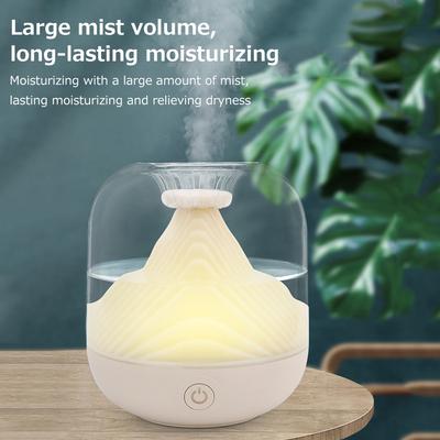 Luftbefeuchter Mini Desktop Aromatherapie 1800 mAh USB Atmosphäre Lampe 700 ml Große Kapazität Hause