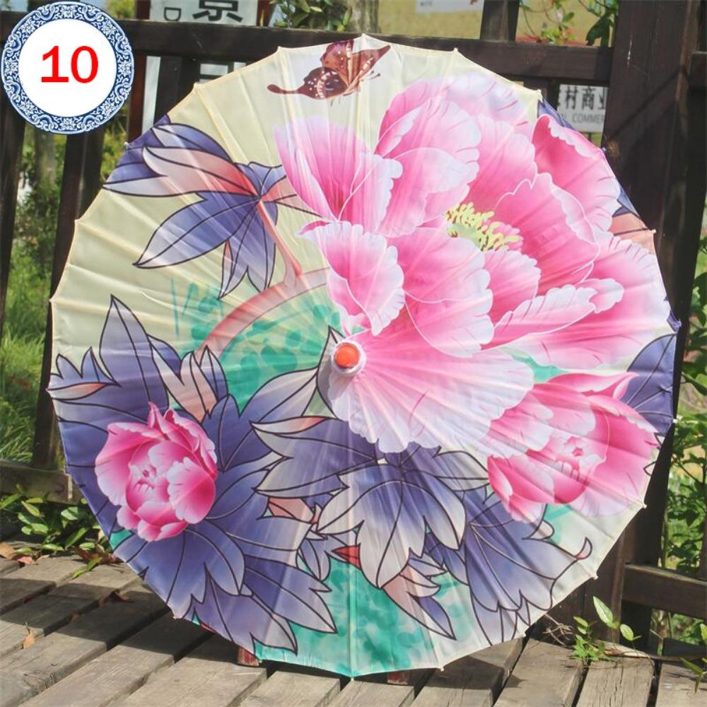 

56cm Oiled Paper Umbrella Dance Performance Umbrella Bridesmaids Party Scenery 10