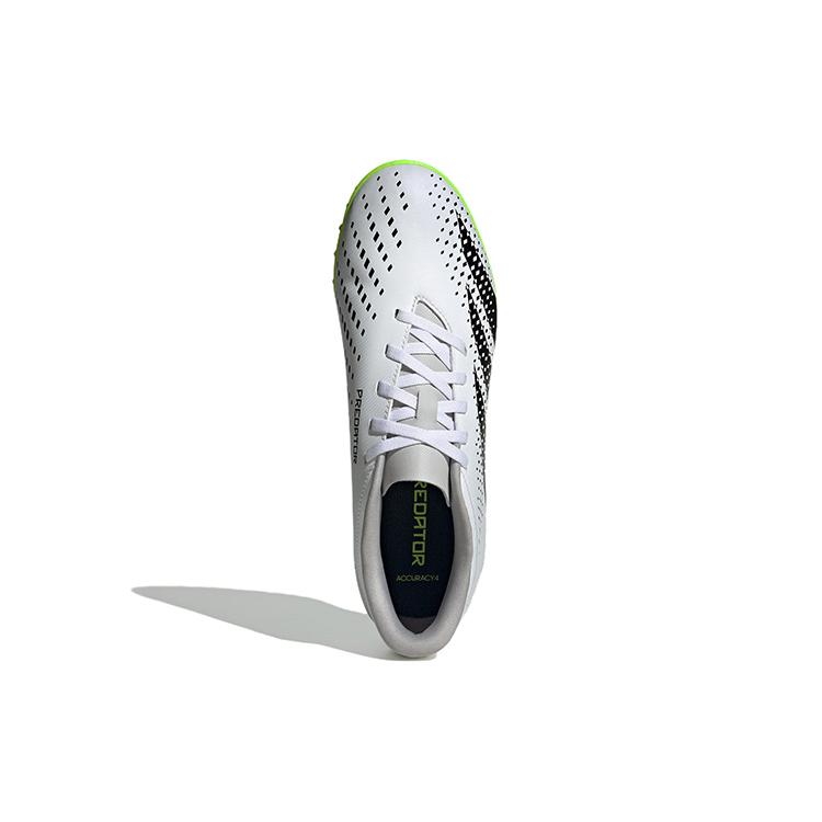 adidas Predator Accuracy.4 Tf 'Weiß Schwarz Solar Grün' (Unisex) Fußballschuhe GY9995
