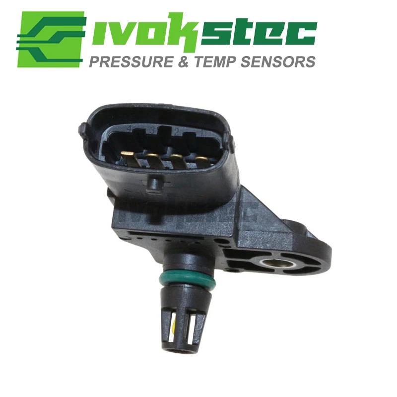 Mit Stecker 4Bar MAP-Sensor Turbolader Ladedruck Luftdrucksensor Für Fiat Mercedes Nissan VW 0281002456 0 281 002 456 0261230373